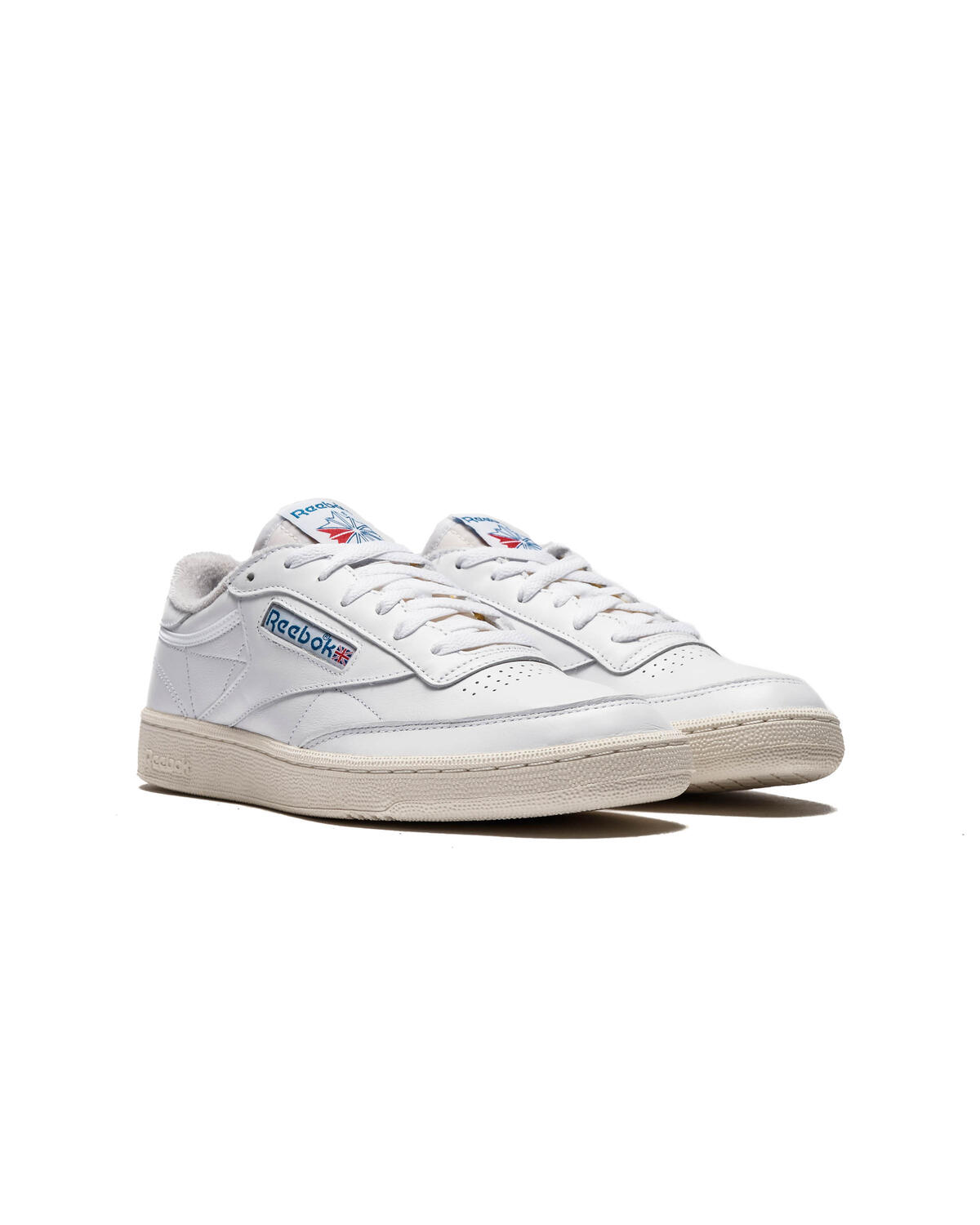 Reebok club c 85 vintage cheap white royal & tin grey